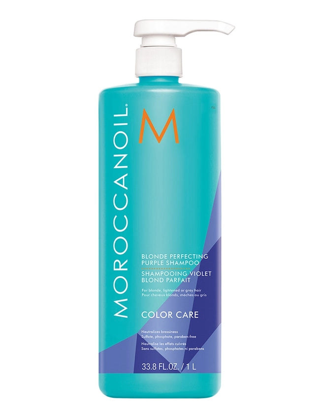 Moroccanoil Blonde Perfecting Shampoo 1L