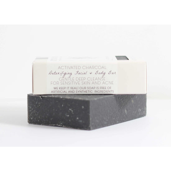 Little Seed Farm - Activated Charcoal Facial And Body Bar Soap