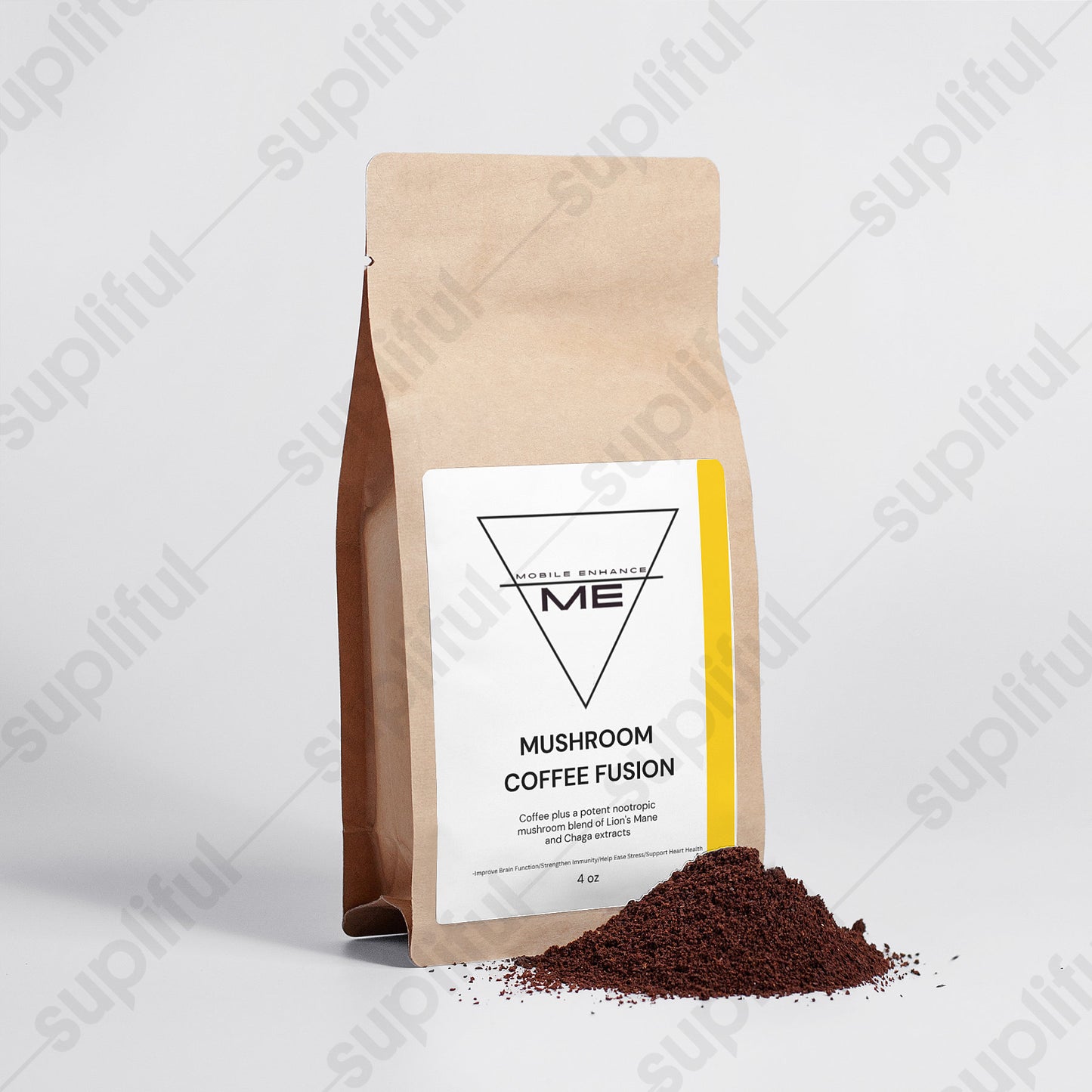 Mushroom Coffee Fusion - Lion’s Mane & Chaga 4oz