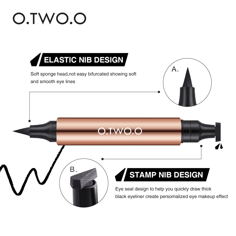 DISCOVER: Double Sided Stamp Liquid Eyeliner Pen