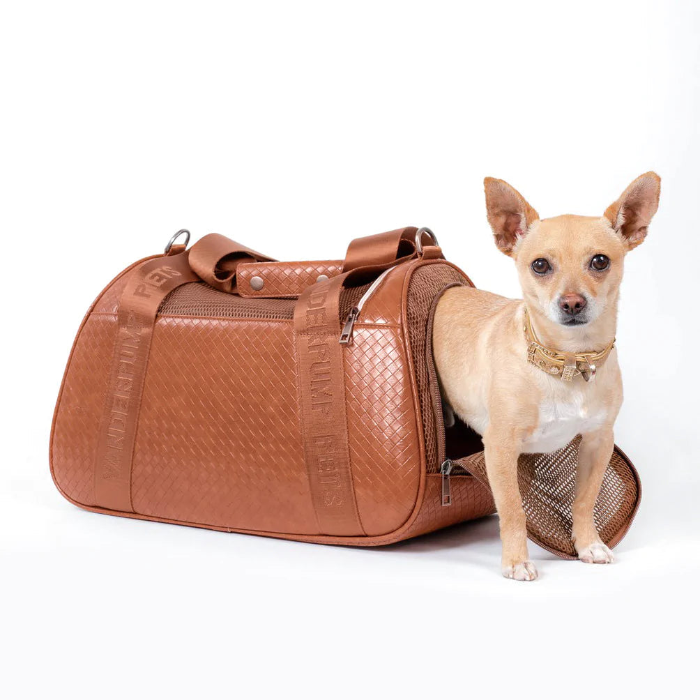 Vanderpump  Graphite Duffle Pet Carrier