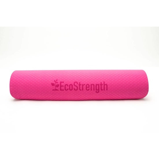 Double Pink Reversible Yoga Mat
