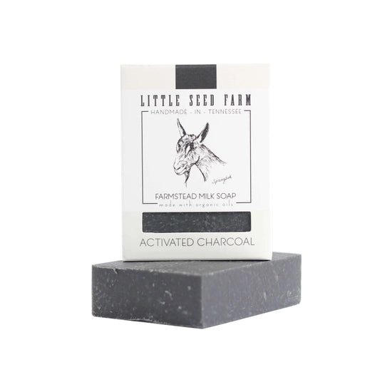 Little Seed Farm - Activated Charcoal Facial And Body Bar Soap
