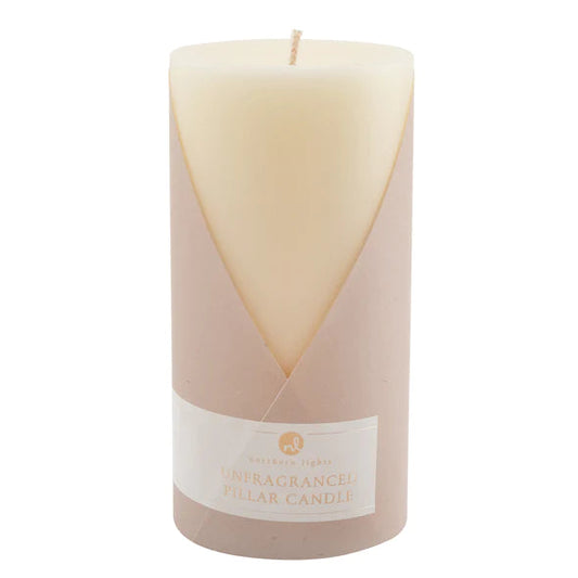 Northern Lights - Unfragranced Pillars - 3x6 - Ivory