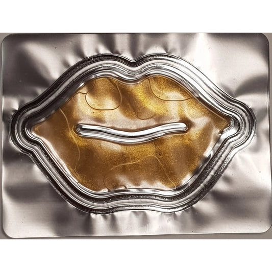 24K Gold Hyaluronic Acid, Collagen Gel Lips Mask